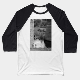 Boy feeding the ducks Baseball T-Shirt